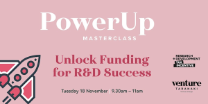 PowerUp Masterclass Unlock Funding for R&D Success