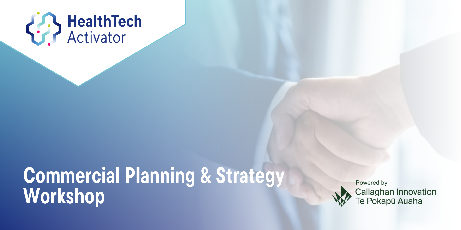 healthtech activator commercial planning and strategy workshop or 17 june