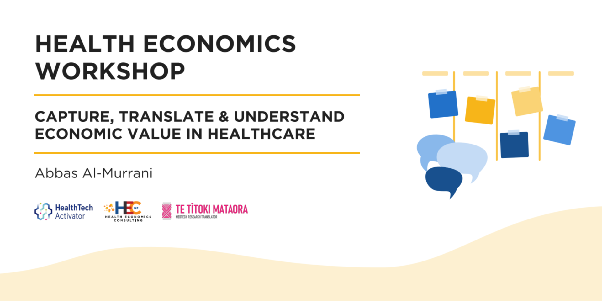 healthtech activator health economics and te titoki mataora workshop t7zg2w9u