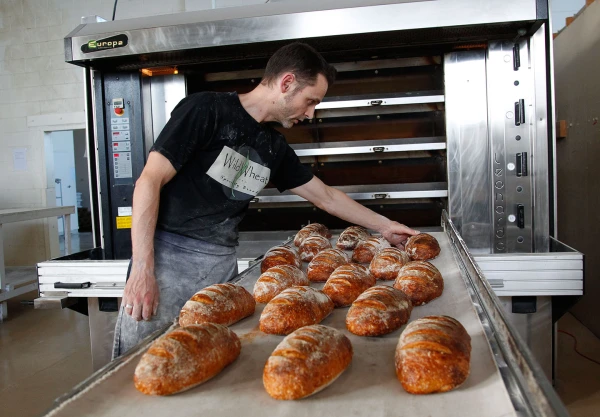 Baker Andrew Fearnside of Wild Wheat