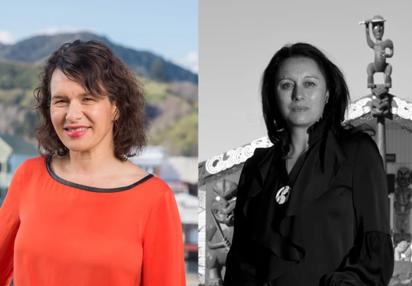 Kerensa Johnston, Chief Executive (left) and Miriama Stephens, Executive Director (right)